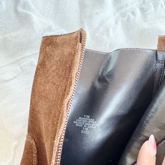 Marc Fisher Marysa Block Heel Platform Bootie Size 11 - Picture 9 of 9